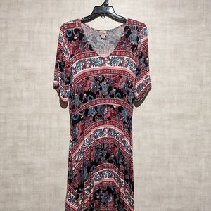 Como Vintage Paisley print Dress